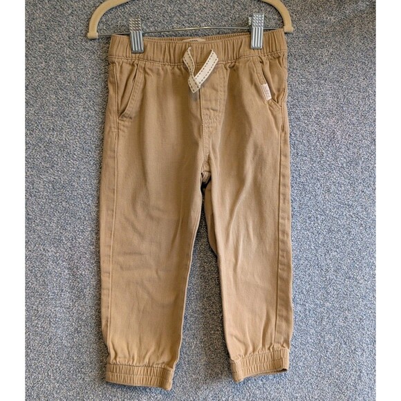 Weatherproof Vintage Boys Size 3T Cotton Beige Khaki Long Sleeve Jogger Outfit - Picture 5 of 9